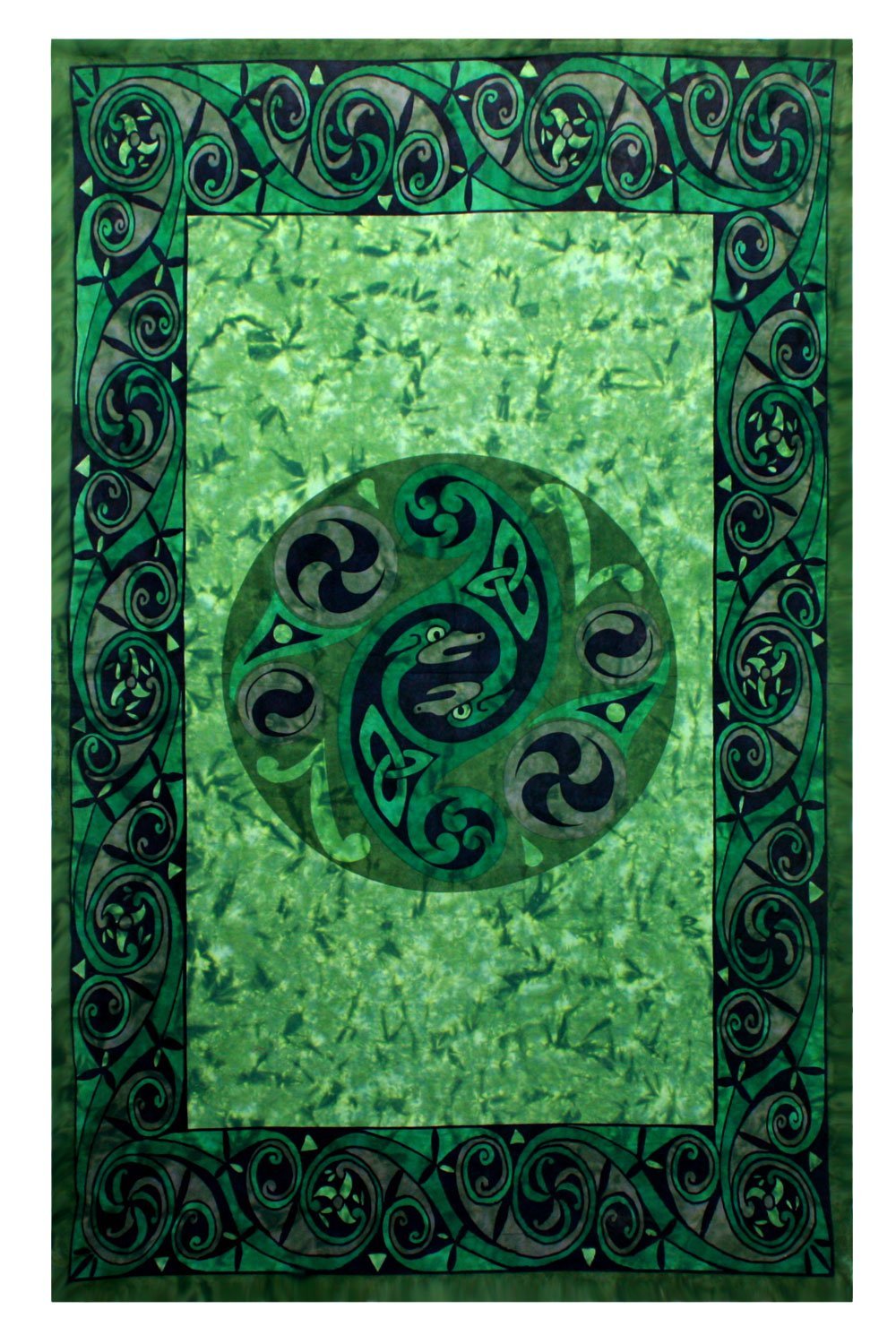 Celtic Irish Snake Tie-dye Tapestry Tablecloth Beach Sheet Wall Hanging 60x90 - Sweet Us