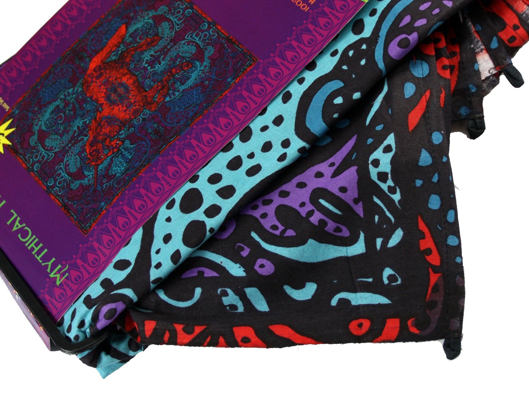 Handmade 100% Cotton 3D Unicorn Tapestry Tablecloth Beach Sheet Spread 60x90 - Sweet Us