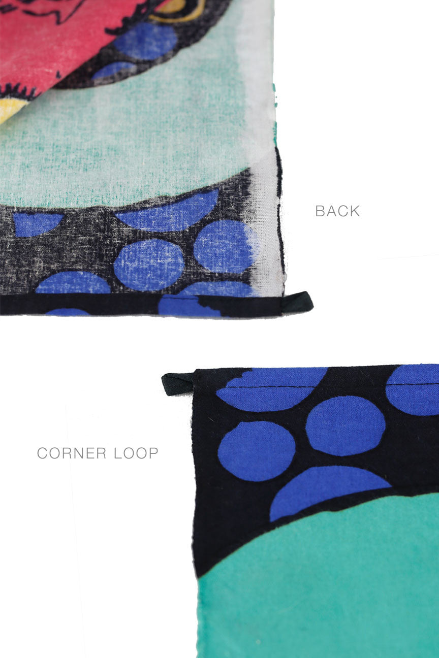 Handmade 100% Cotton 3D Psychedelic Seahorse Under Sea Party Tapestry Tablecloth Beach Sheet 60x90 - Sweet Us