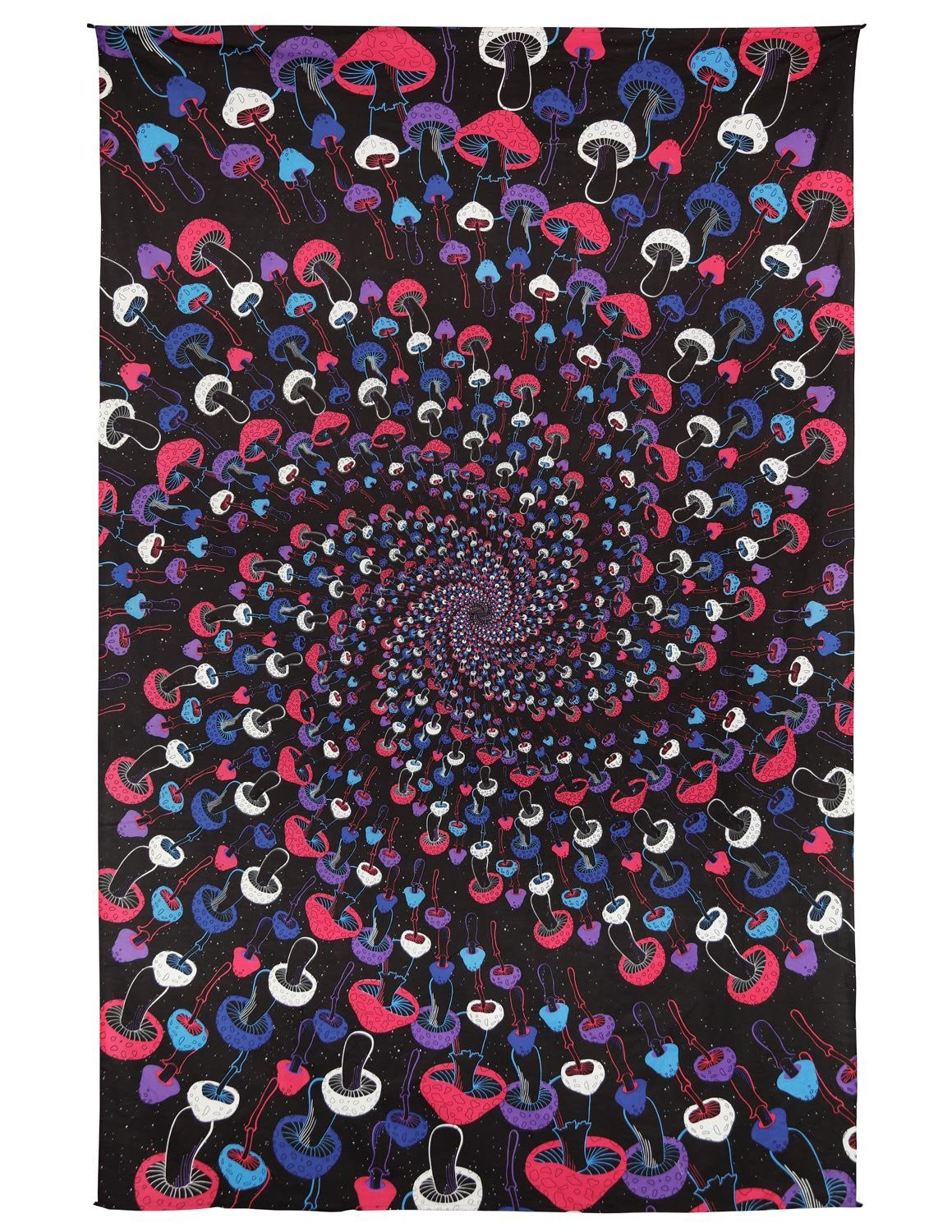 Handmade Cotton 3D Magic Mushrooms Tapestry 60x90 Inches Tablecloth Bedspread Beach Sheet Sun Canopy - Sweet Us