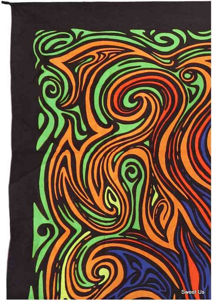 3D Cotton Pot Leaf Marijuana Tapestry Bohemian Wall Hanging 60x90 Inches