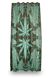 Handmade Cotton Hempest Marijuana Leaf Weed Curtain Drape Panel 56x85 Inches - Sweet Us