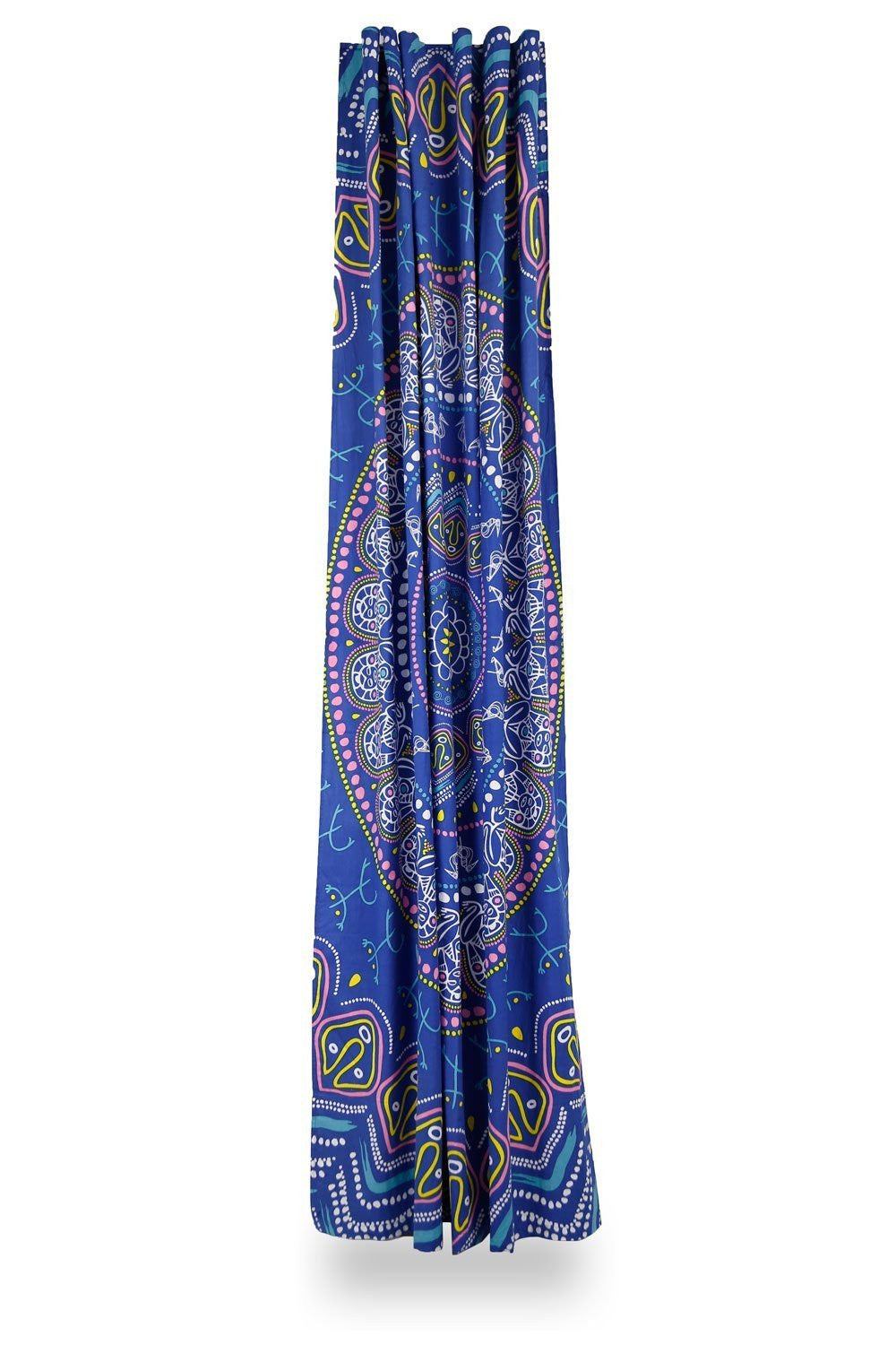 Handmade 100% Cotton Taino Mandala Curtain Drape Panel 56x85 Inches - Sweet Us