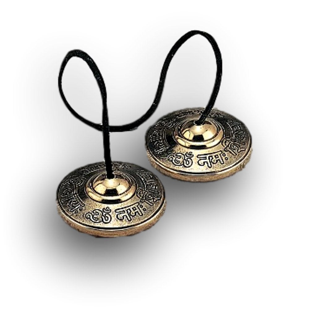 Tingsha Cymbals Ting-Sha Meditation Bells 2.5" - Sweet Us