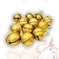 12pcs Light weight Brass Jingle Bells, Sleigh Bells for Home, Christmas Décor - Sweet Us