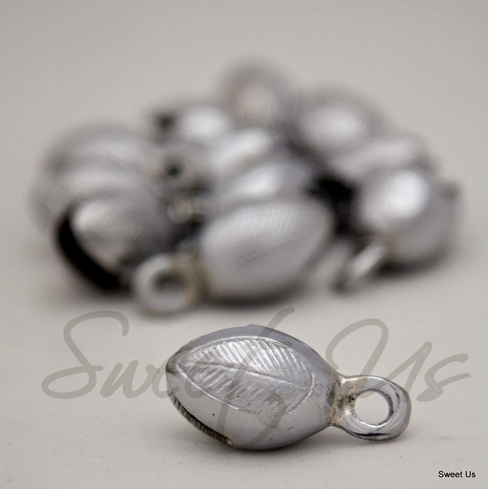 12 pcs 1.5 inch High Acorn Shaped Brass Bells for Door Knob, Craft work, Favors