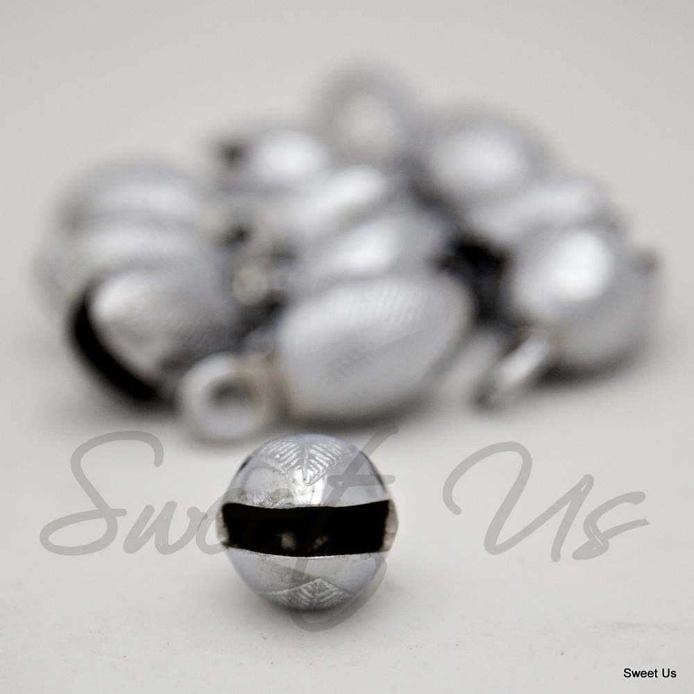 12 pcs 1.5 inch High Acorn Shaped Brass Bells for Door Knob, Craft work, Favors