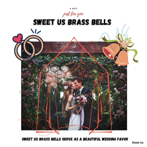 Brass Bells One Dozen Cute Wedding Bells Motorcycle Bell Christmas Dec –  Sweet Us