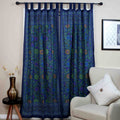 Tab Top Curtain Drape Sunflower Floral 44x88 Cotton Kitchen Door Panel - Sweet Us