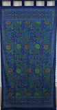 Tab Top Curtain Drape Sunflower Floral 44x88 Cotton Kitchen Door Panel