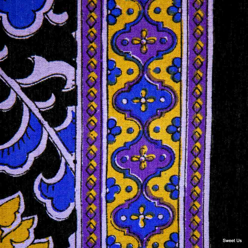 Tab Top Curtain Drape Sunflower Floral 44x88 Cotton Kitchen Door Panel