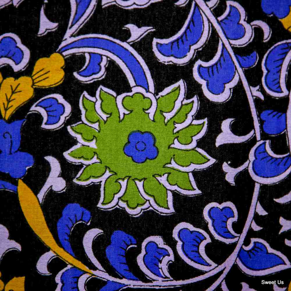 Tab Top Curtain Drape Sunflower Floral 44x88 Cotton Kitchen Door Panel