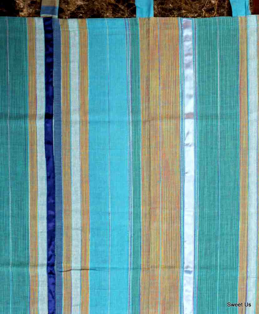 Cotton Tab Top Linen Curtain Panel for Any Room Fabric Curtain Ribbed