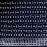 Cotton Tab Top Linen Curtain Panel Black Curtain Single Floral Curtain 88 inches