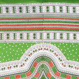 Handmade 100% Cotton Dashiki Tapestry Tablecloth Bedspread Coverlet Twin Green - Sweet Us