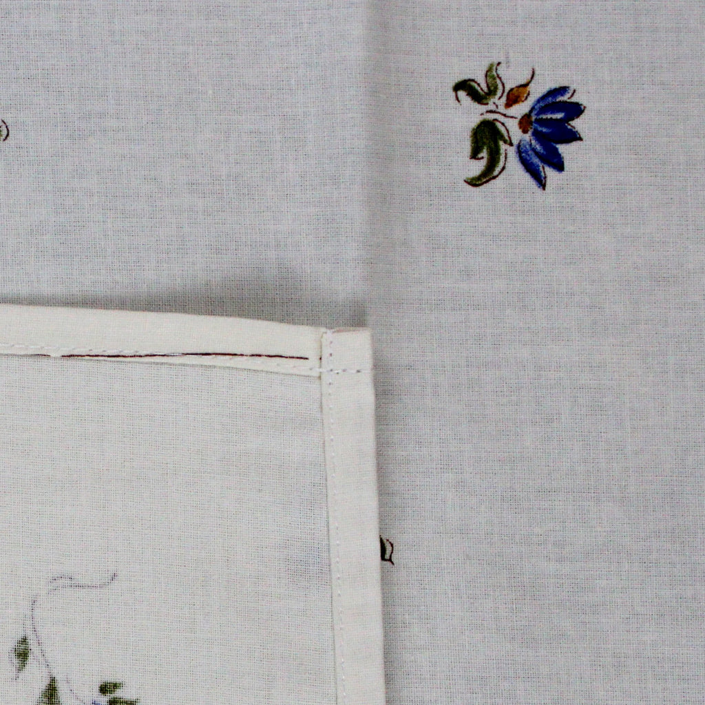 Wipeable Tablecloth Round & Rectangle Spillproof French Acrylic Coated Moustiers - Sweet Us