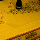 Wipeable Tablecloth 60x98 Spillproof French Acrylic Coated Clos De Oliviers - Sweet Us