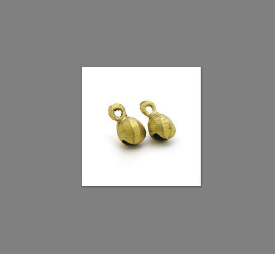 One Hundred 100 0.75" 3/4th Three Quarter Inches High Brass Bells - Sweet Us