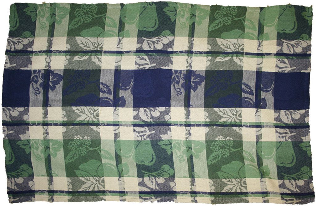 Floral Plaid Jacquard Grapevine Tablecloth Round Rectangular Square Table Linen - Sweet Us