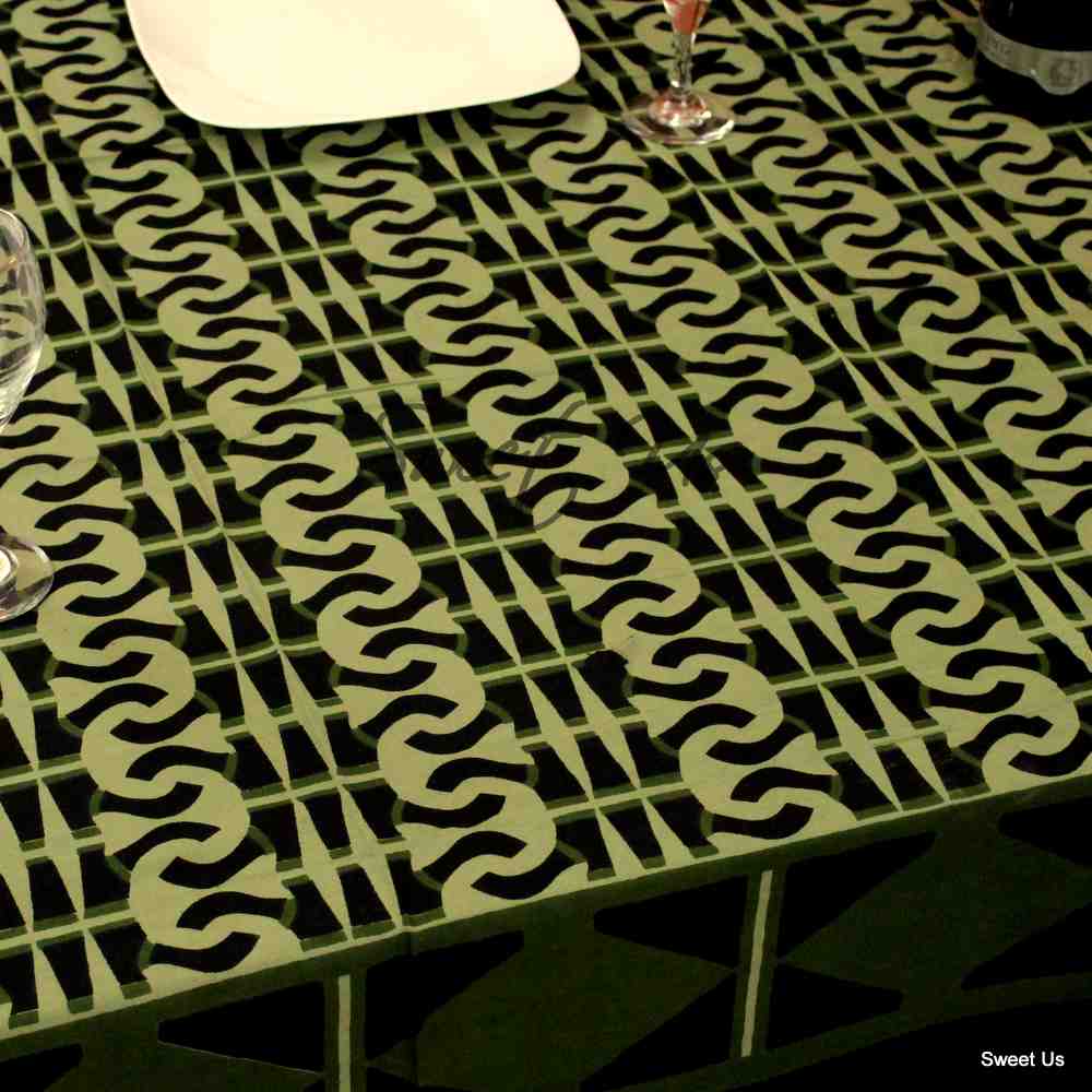 Cotton Tablecloths Fabric for Rectangle Tables for Christmas, Holiday 70x106 In