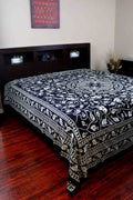 Cotton Marine Fish Print Tapestry Tablecloth Spread Dorm Beach Sheet Twin Full Queen - Sweet Us