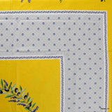 White and Yellow Tablecloth from Sweet Us