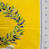Lavender Circle Yellow Table cloth Collection from Sweet Us