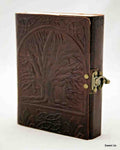 Leather Journal Tree of Life Notebook Travel Diary Notepad Art Sketchbook - Sweet Us