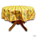 Wipeable Tablecloth Round Spillproof French Acrylic Coated Clos De Oliviers - Sweet Us