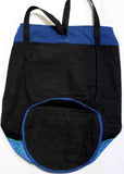 Cotton Bohemian Hippie Celtic Dragon Backpack Bag Shopping Work Bag Blue Red - Sweet Us