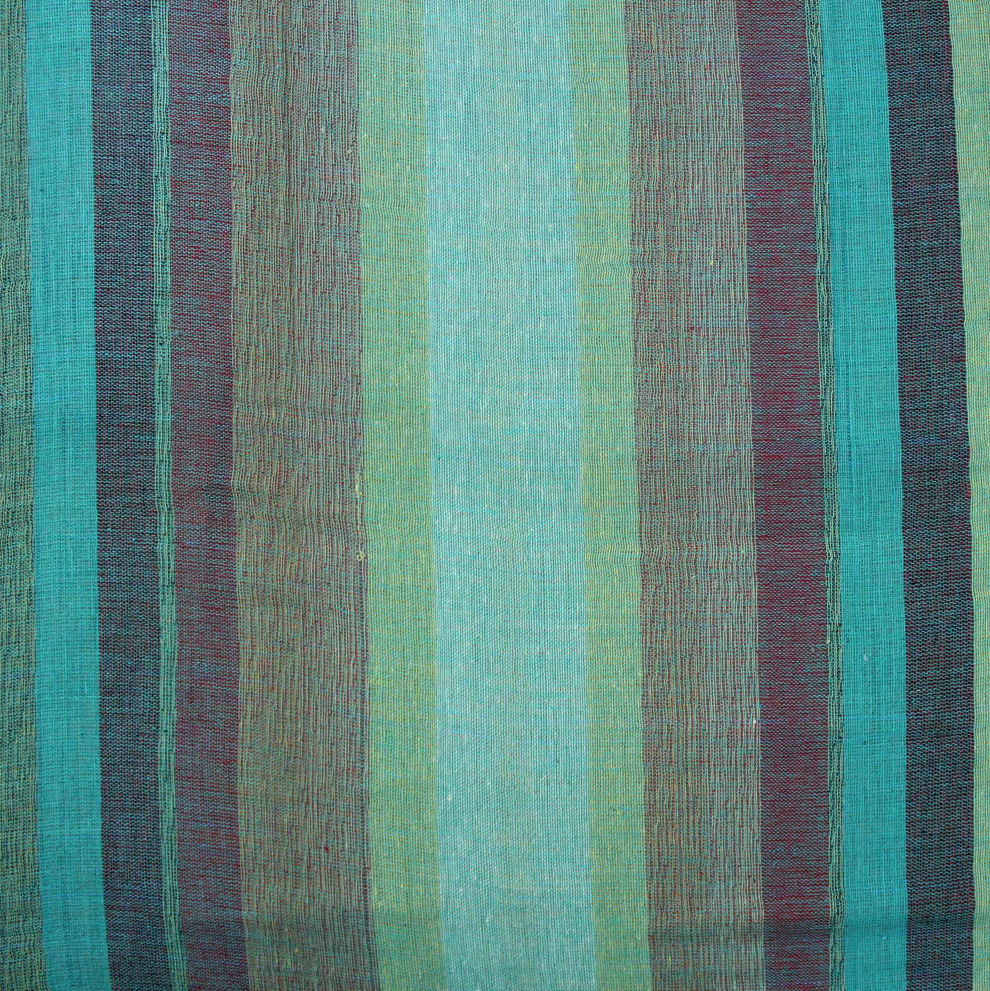 Striped Cotton Tablecloth Rectangle Thin Spread Tapestry Full Red Blue Green - Sweet Us