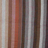 Cotton Stripe Tapestry Wall Hanging Spread Throw Full 98x86 Inches Brown Green - Sweet Us
