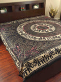 Jungle Print Cotton Tapestry Wall Hanging Tablecloth Spread Throw 88 x 104 inch - Sweet Us