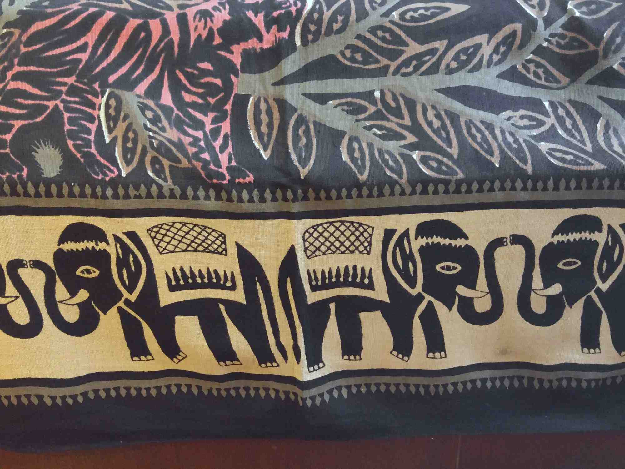 Jungle Print Cotton Tapestry Wall Hanging Tablecloth Spread Throw 88 x 104 inch - Sweet Us