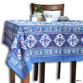 Sunflower Reverie Hand?Loomed Cotton Tablecloth — Violet Serein - Sweet Us