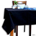 Ignis Cotton Flame Tablecloth Rectangle — Azure - Sweet Us