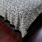 Jaipur Bagru Mandala Tapestry Tablecloth Throw Coverlet Bedspread Gorgeous Twin - Sweet Us