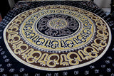Mandala Om Print Tapestry Wall Hanging Tablecloth Spread Twin Full Queen King - Sweet Us