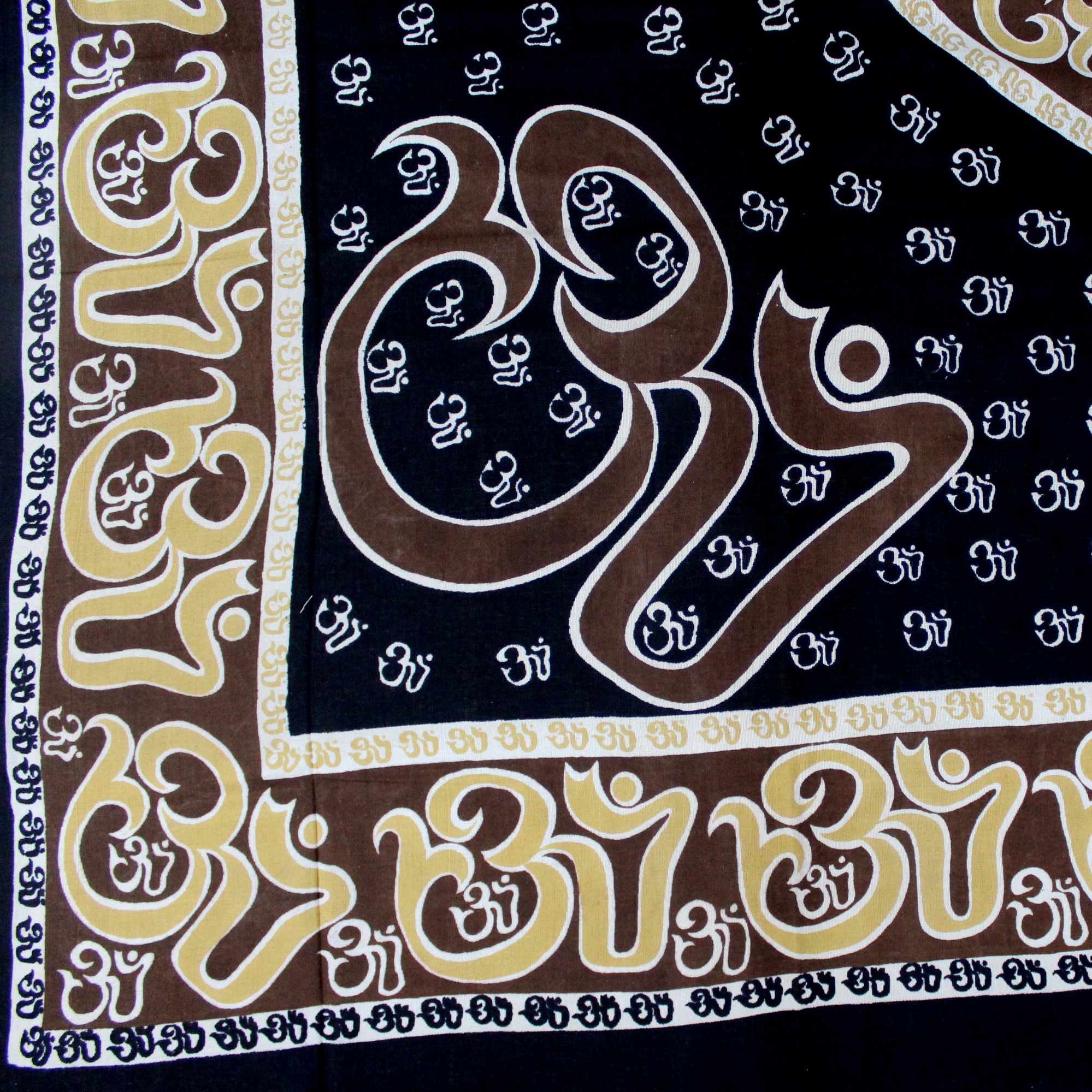 Mandala Om Print Tapestry Wall Hanging Tablecloth Spread Twin Full Queen King - Sweet Us