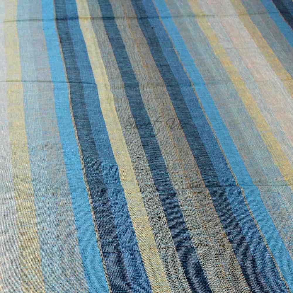 Striped Light weight Cotton Tablecloth Rectangle Red Blue Green