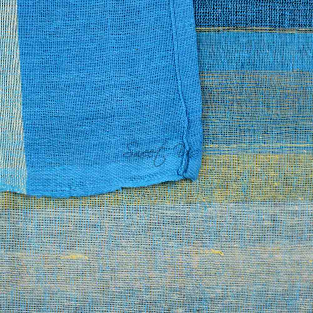 Striped Light weight Cotton Tablecloth Rectangle Red Blue Green