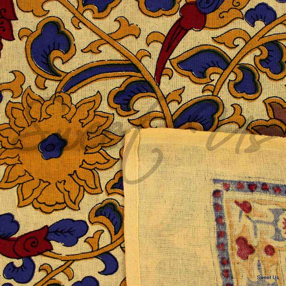 Sunflower design yellow table cloth table spread