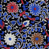 Cotton Sunflower Floral Tablecloth Rectangle 70x104 Black Blue Red