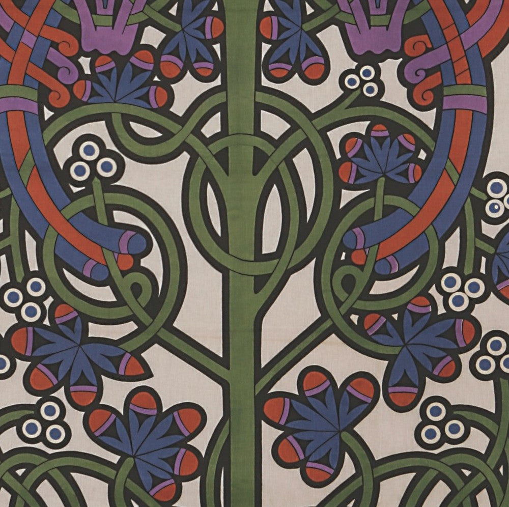 Handmade 100% Cotton Celtic Knot Parrot Tapestry Tablecloth Spread Full 88x106 - Sweet Us