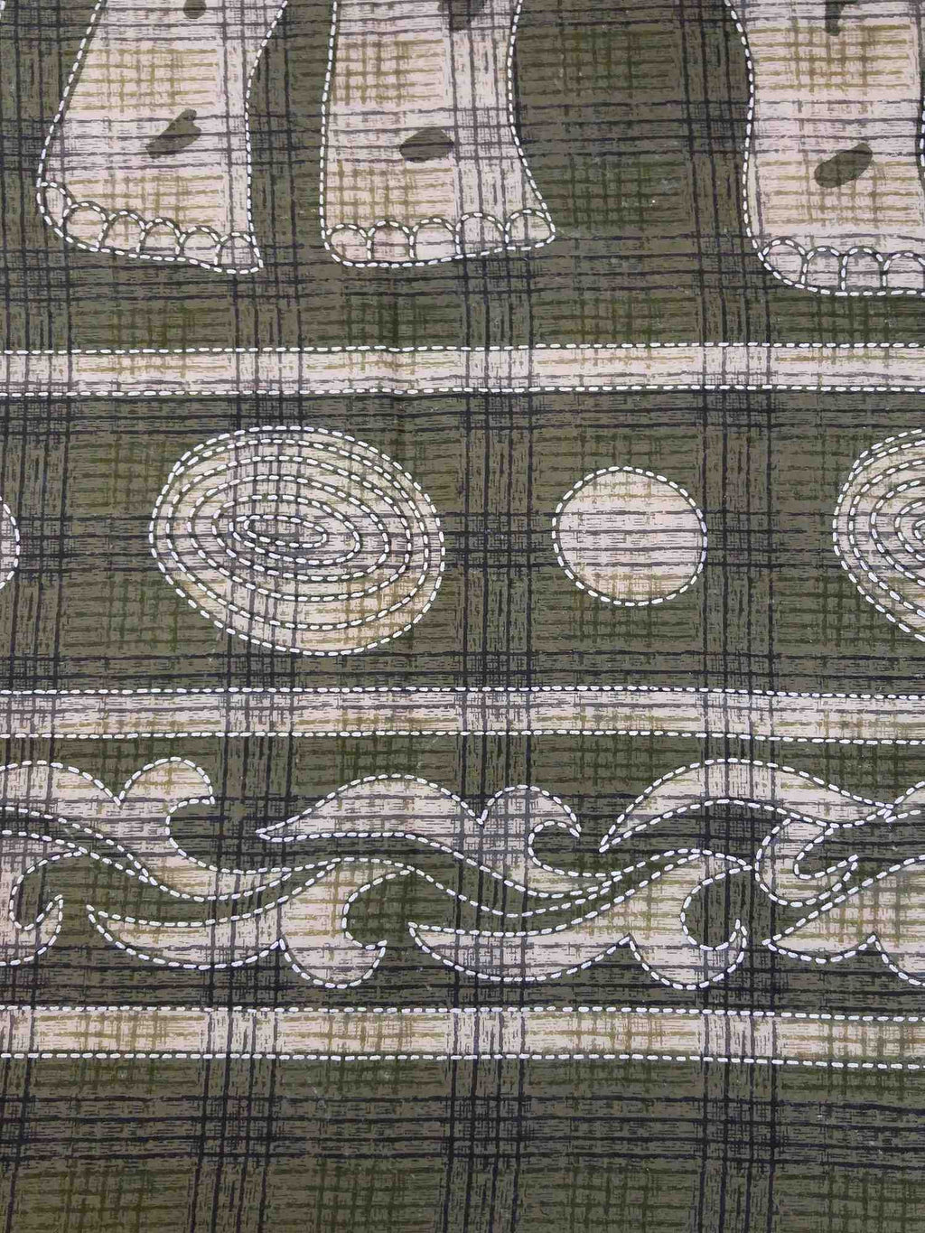 Cotton Elephant Print Cotton Bedspread Tapestry Tablecloth Beach Sheet Twin - Sweet Us