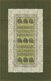 Cotton Royal Egyptian Kingdom Print Tablecloth Rectangle Green