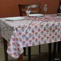 Elephant Mandala Cotton Tablecloth Rectangle Bed Sheet Full Blue Green Red - Sweet Us