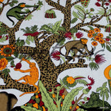 Cotton Tree of Life Tablecloth Rectangle Tapestry White Red Bed sheet Full
