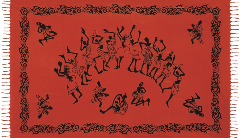 Handmade Cotton Tribal Dance Cotton Tapestry Tablecloth Coverlet Bedsheet 55x85