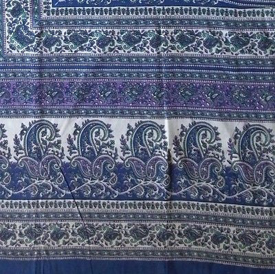 Clearance Sale Handmade Cotton Paisley Mandala Tapestry Tablecloth Bedspread Wall Hang 87x90 - Sweet Us